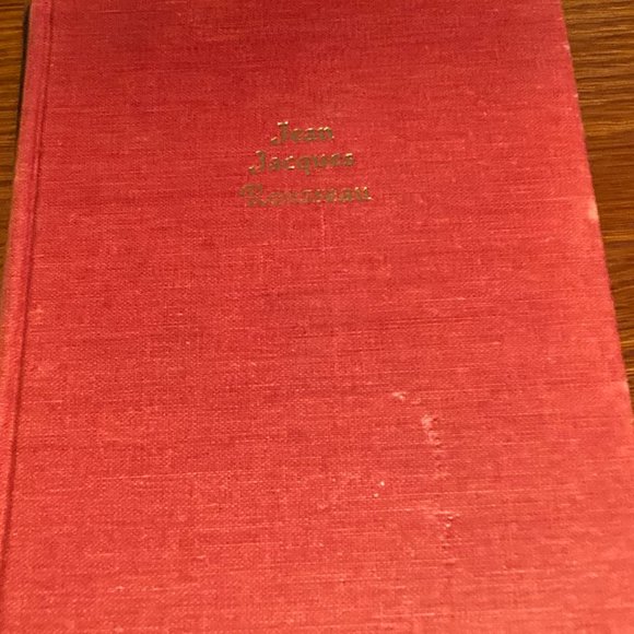 Antique Book - The Works of Jean Jacques Rousseau Confessions 1955 - Picture 5 of 6